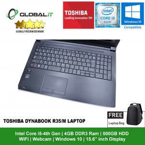 Toshiba Dynabook R35 Laptop Intel Core i5-4th Gen 15.6